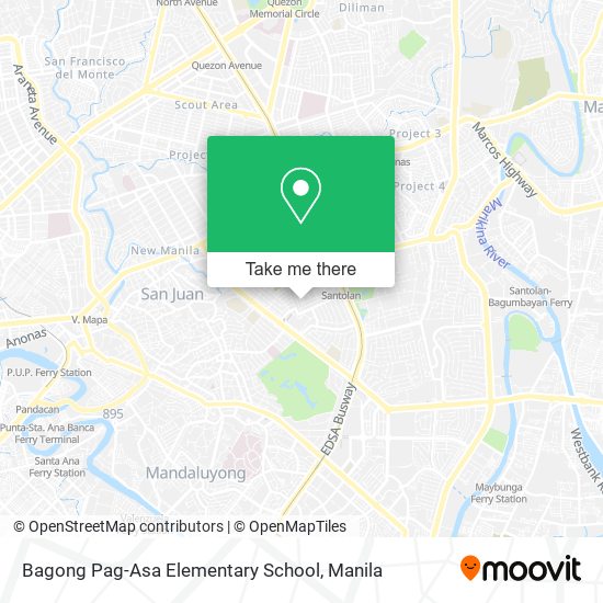 Bagong Pag-Asa Elementary School map