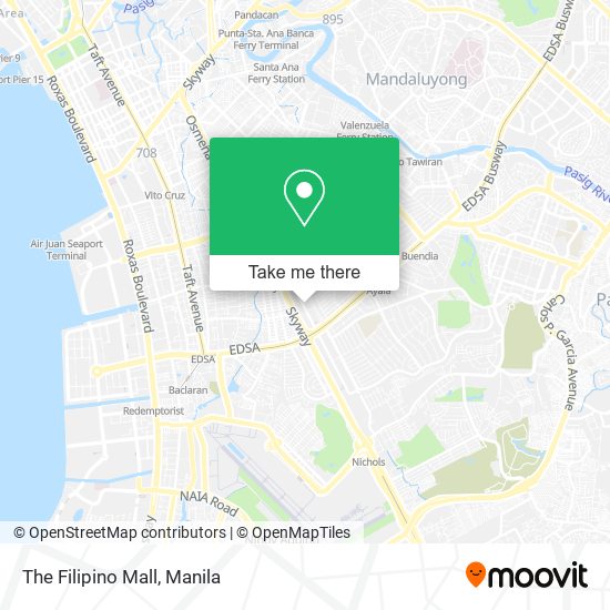 The Filipino Mall map
