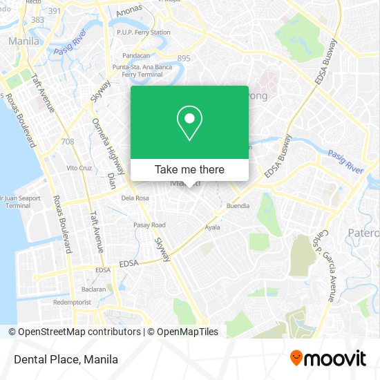 Dental Place map