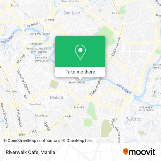 Riverwalk Cafe map