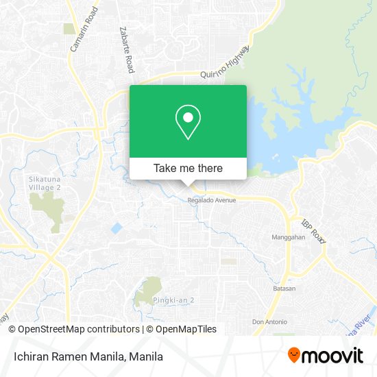 Ichiran Ramen Manila map