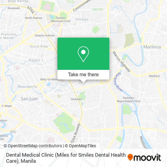 Dental Medical Clinic (Miles for Smiles Dental Health Care) map