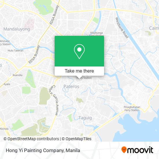 Hong Yi Painting Company map