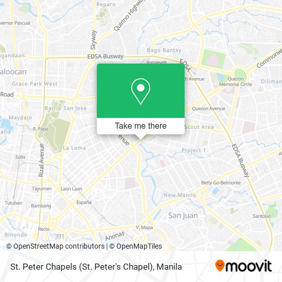 St. Peter Chapels (St. Peter's Chapel) map