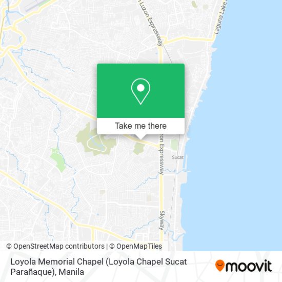 Loyola Memorial Chapel (Loyola Chapel Sucat Parañaque) map