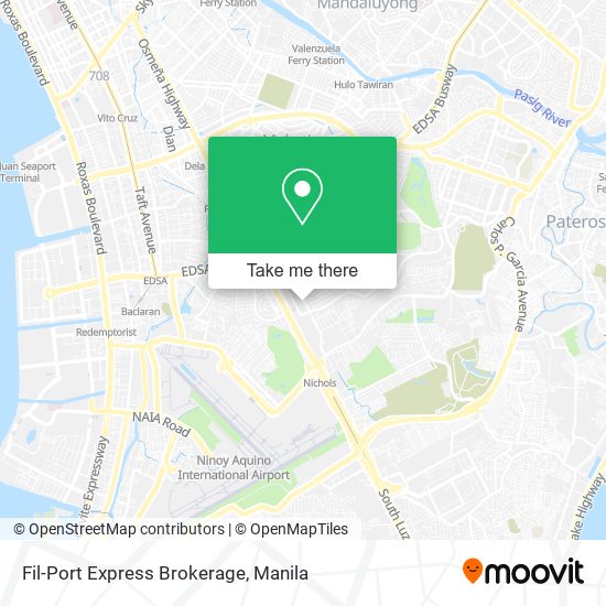 Fil-Port Express Brokerage map