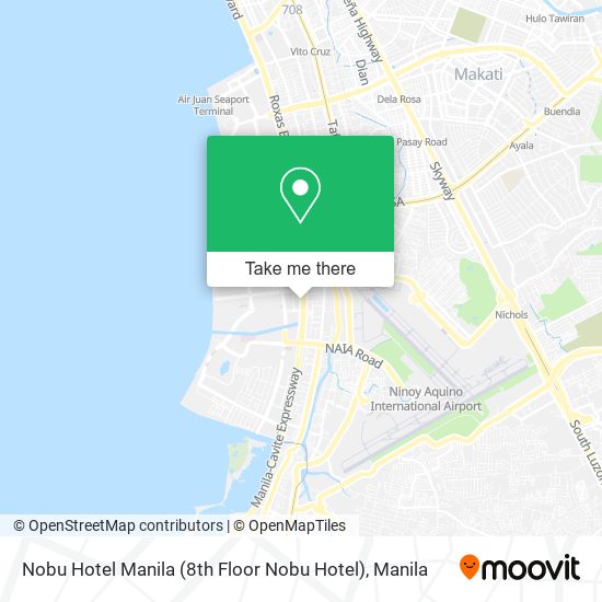 Nobu Hotel Manila (8th Floor Nobu Hotel) map