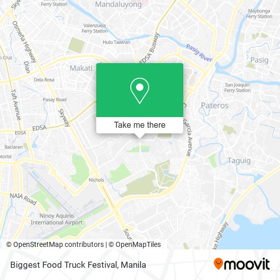 Biggest Food Truck Festival map