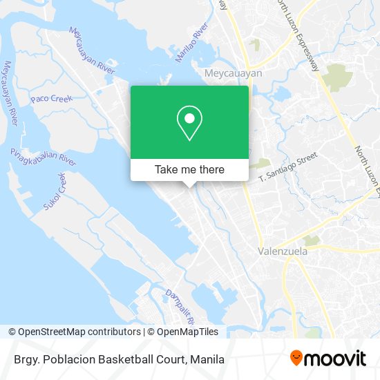 Brgy. Poblacion Basketball Court map