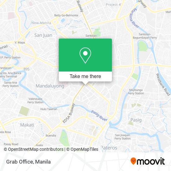 Grab Office map