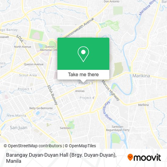 Barangay Duyan-Duyan Hall (Brgy. Duyan-Duyan) map