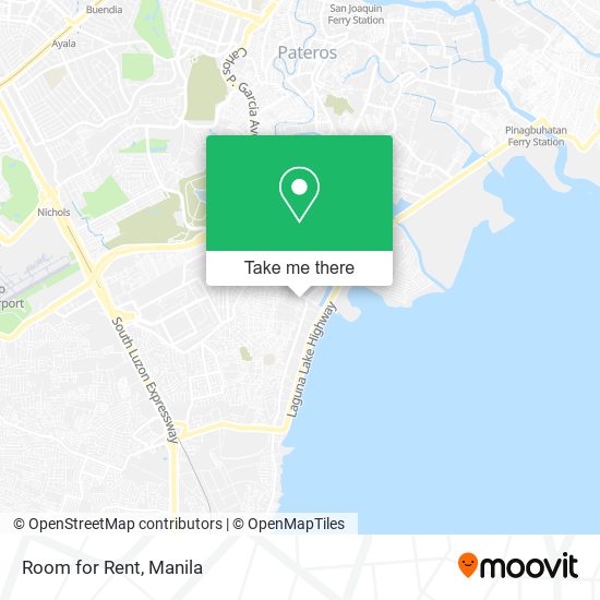 Room for Rent map
