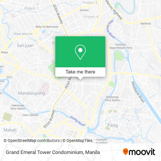 Grand Emeral Tower Condominium map