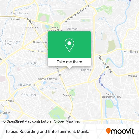Telesis Recording and Entertainment map