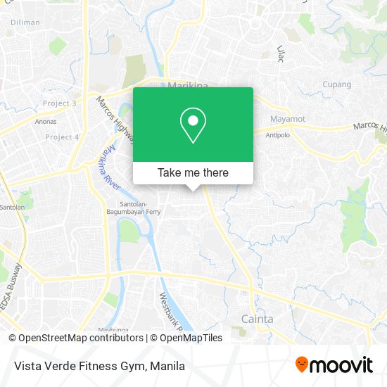 Vista Verde Fitness Gym map