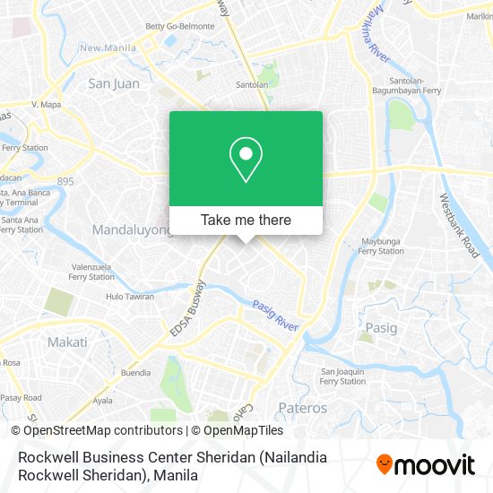 Rockwell Business Center Sheridan (Nailandia Rockwell Sheridan) map