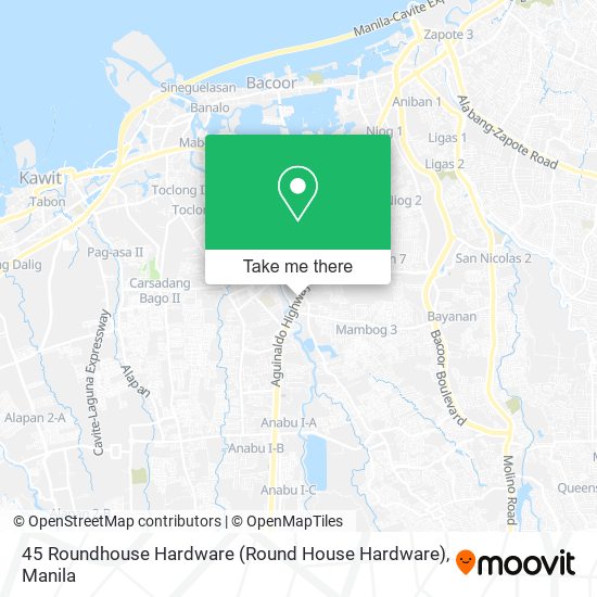 45 Roundhouse Hardware (Round House Hardware) map