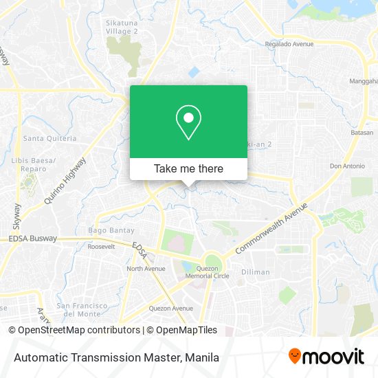 Automatic Transmission Master map