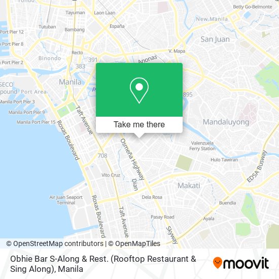 Obhie Bar S-Along & Rest. (Rooftop Restaurant & Sing Along) map