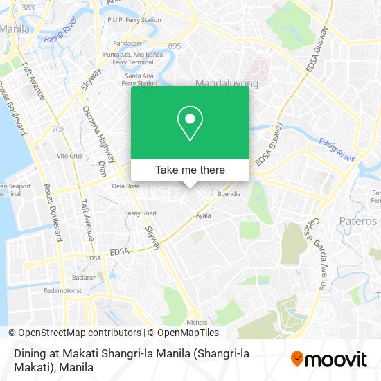 Dining at Makati Shangri-la Manila (Shangri-la Makati) map