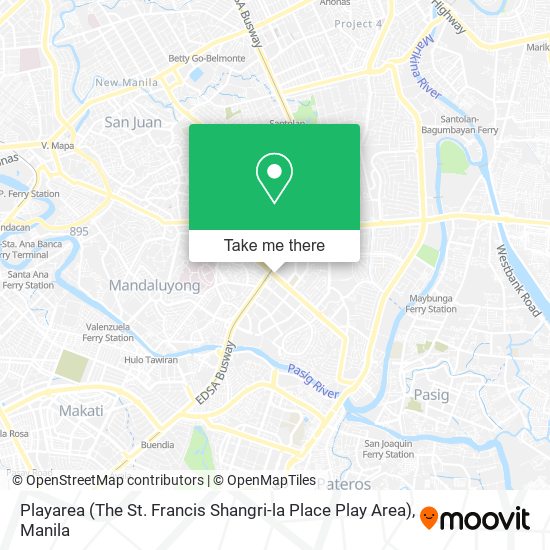 Playarea (The St. Francis Shangri-la Place Play Area) map