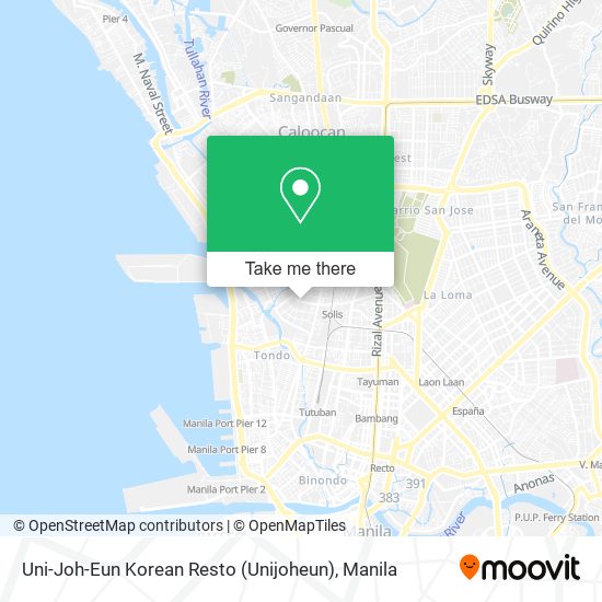 Uni-Joh-Eun Korean Resto (Unijoheun) map