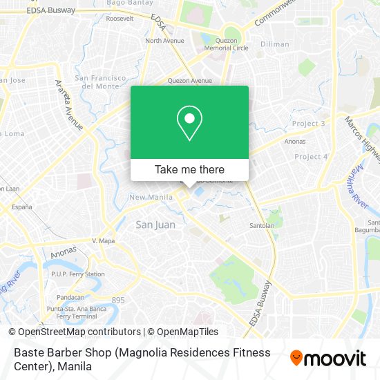 Baste Barber Shop (Magnolia Residences Fitness Center) map