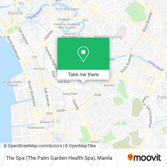 The Spa (The Palm Garden Health Spa) map