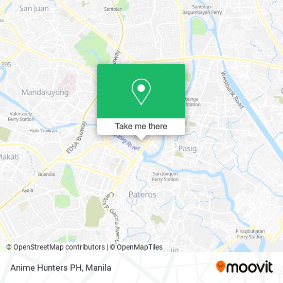 Anime Hunters PH map