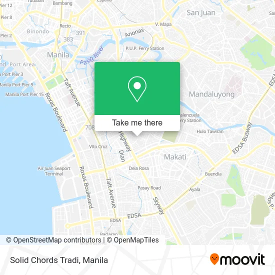 Solid Chords Tradi map