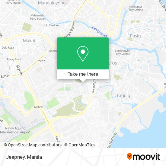 Jeepney map