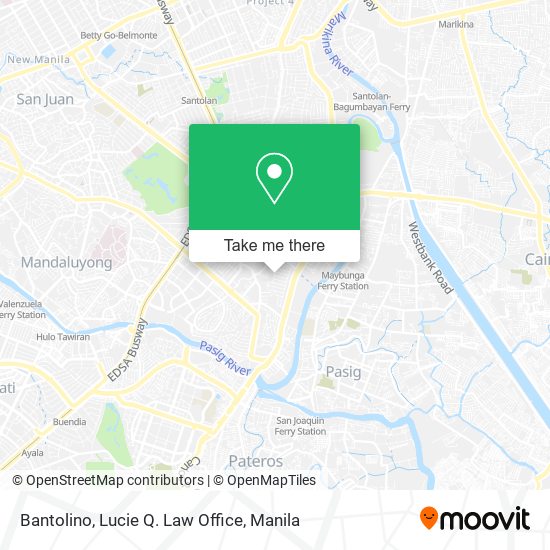 Bantolino, Lucie Q. Law Office map