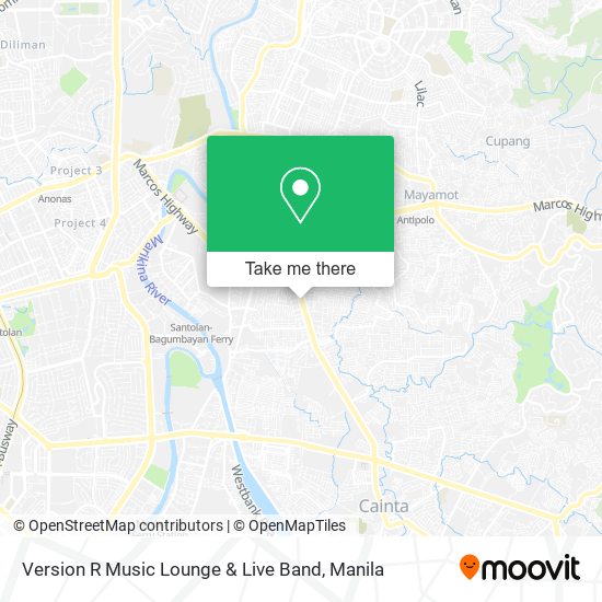Version R Music Lounge & Live Band map