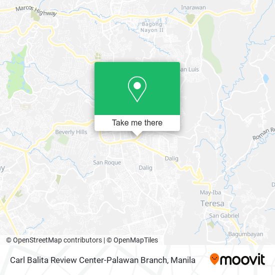 Carl Balita Review Center-Palawan Branch map