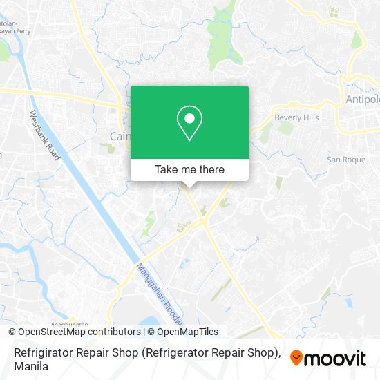 Refrigirator Repair Shop (Refrigerator Repair Shop) map