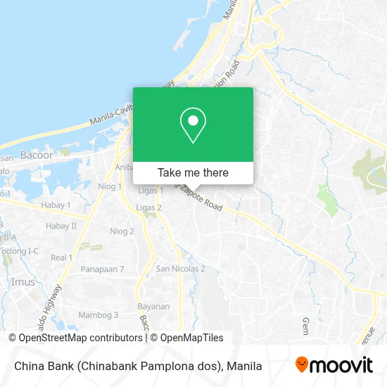 China Bank (Chinabank Pamplona dos) map