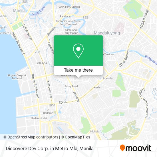 Discovere Dev Corp. in Metro Mla map