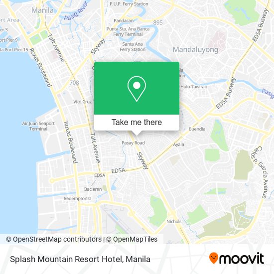 Splash Mountain Resort Hotel map