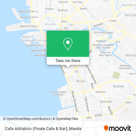 Cafe Adriatico (Finale Cafe & Bar) map