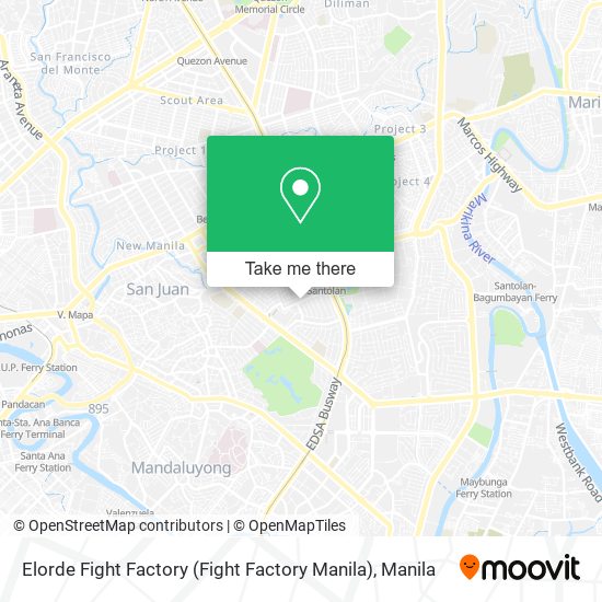 Elorde Fight Factory (Fight Factory Manila) map