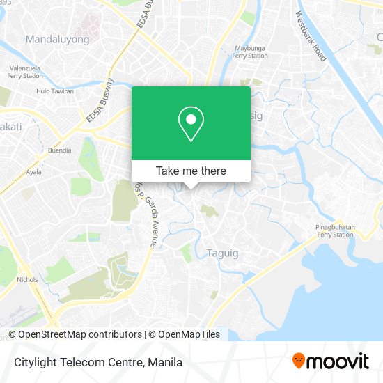Citylight Telecom Centre map