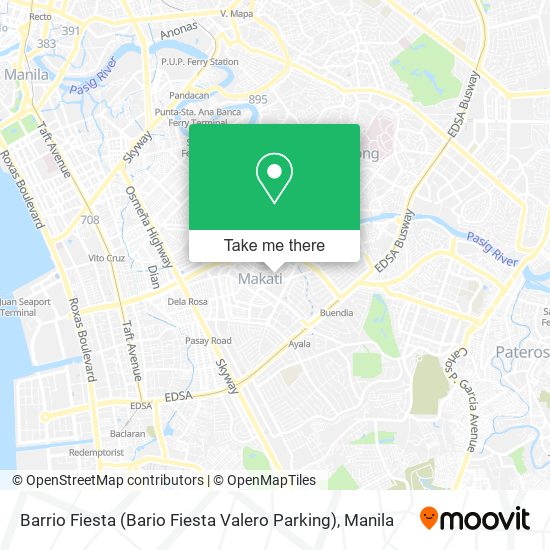Barrio Fiesta (Bario Fiesta Valero Parking) map