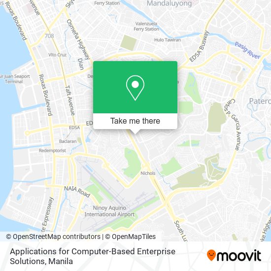 Applications for Computer-Based Enterprise Solutions map