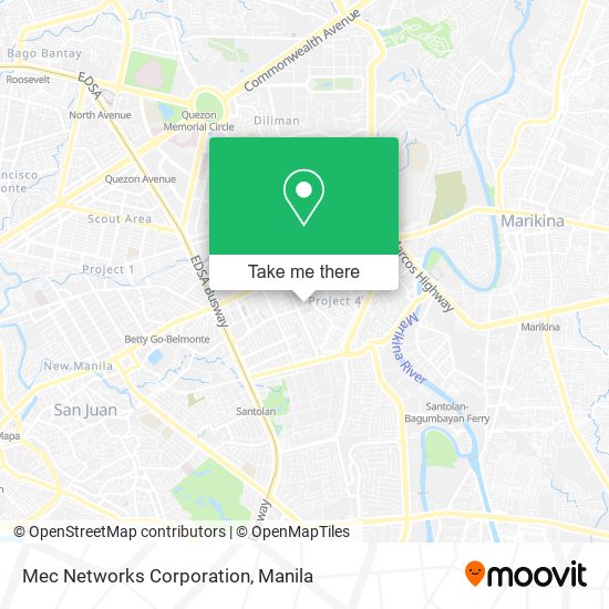 Mec Networks Corporation map