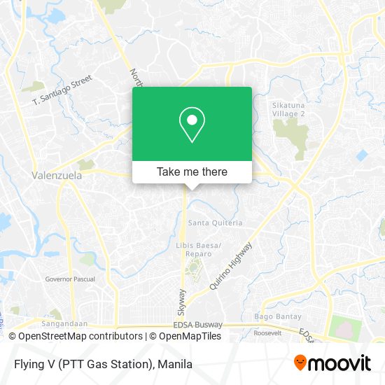 Flying V (PTT Gas Station) map