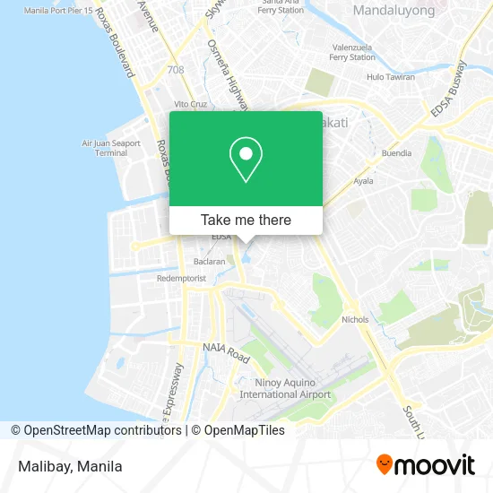 Malibay map