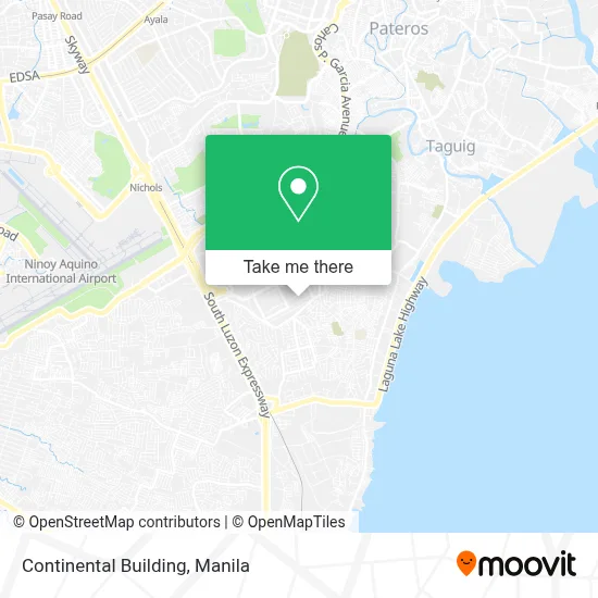 Continental Building map