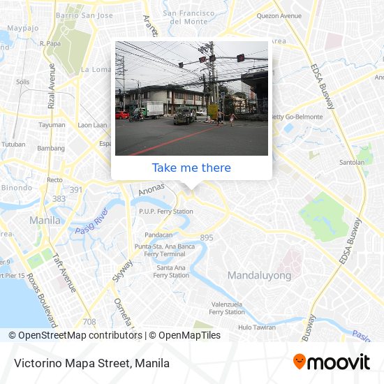 Victorino Mapa Street map