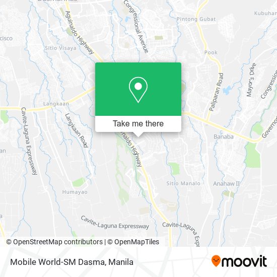 Mobile World-SM Dasma map
