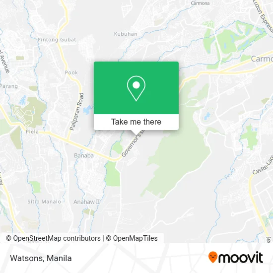 Watsons map